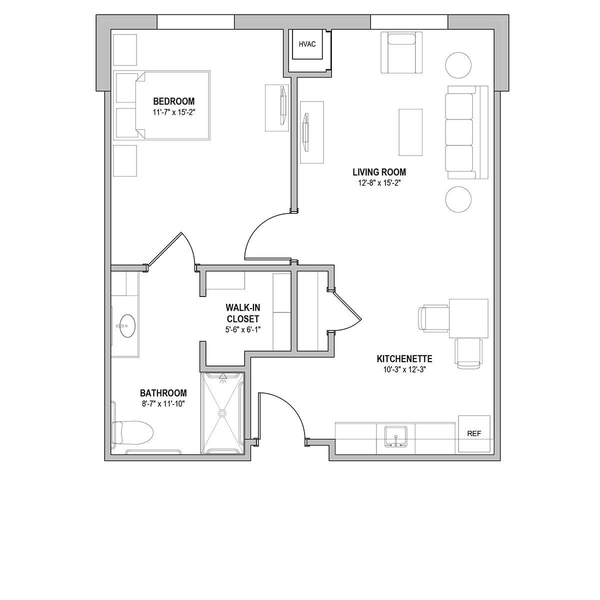Gallatin floor plan